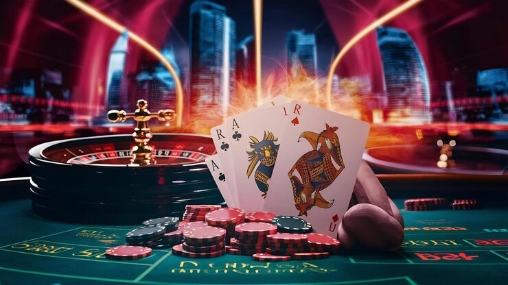 Lightning Dice live studio on fufufafa slot showing dice tumbler and result display